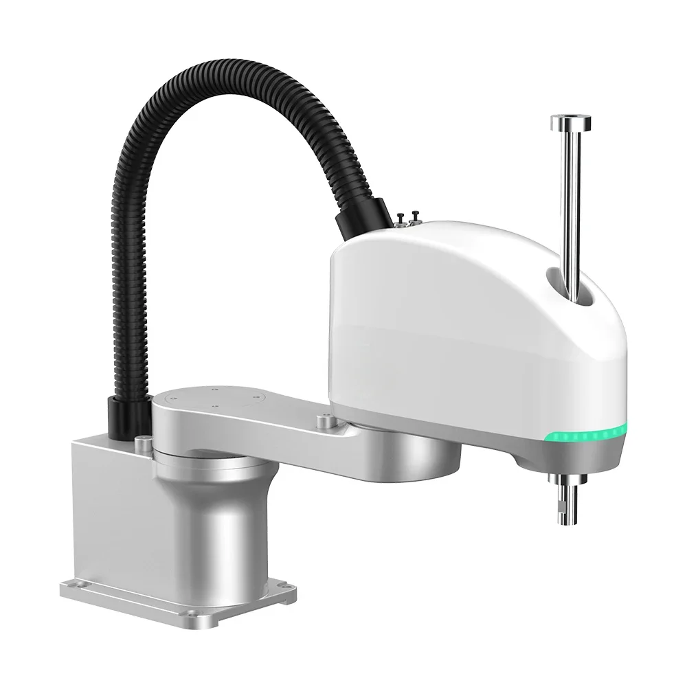 Robot de alta velocidad de 4 ejes serie AIR3SC-400 de 3KG, 400MM de alcance, mini controlador de brazo de robot industrial, tecnología de carga útil de 3kg y 4 ejes