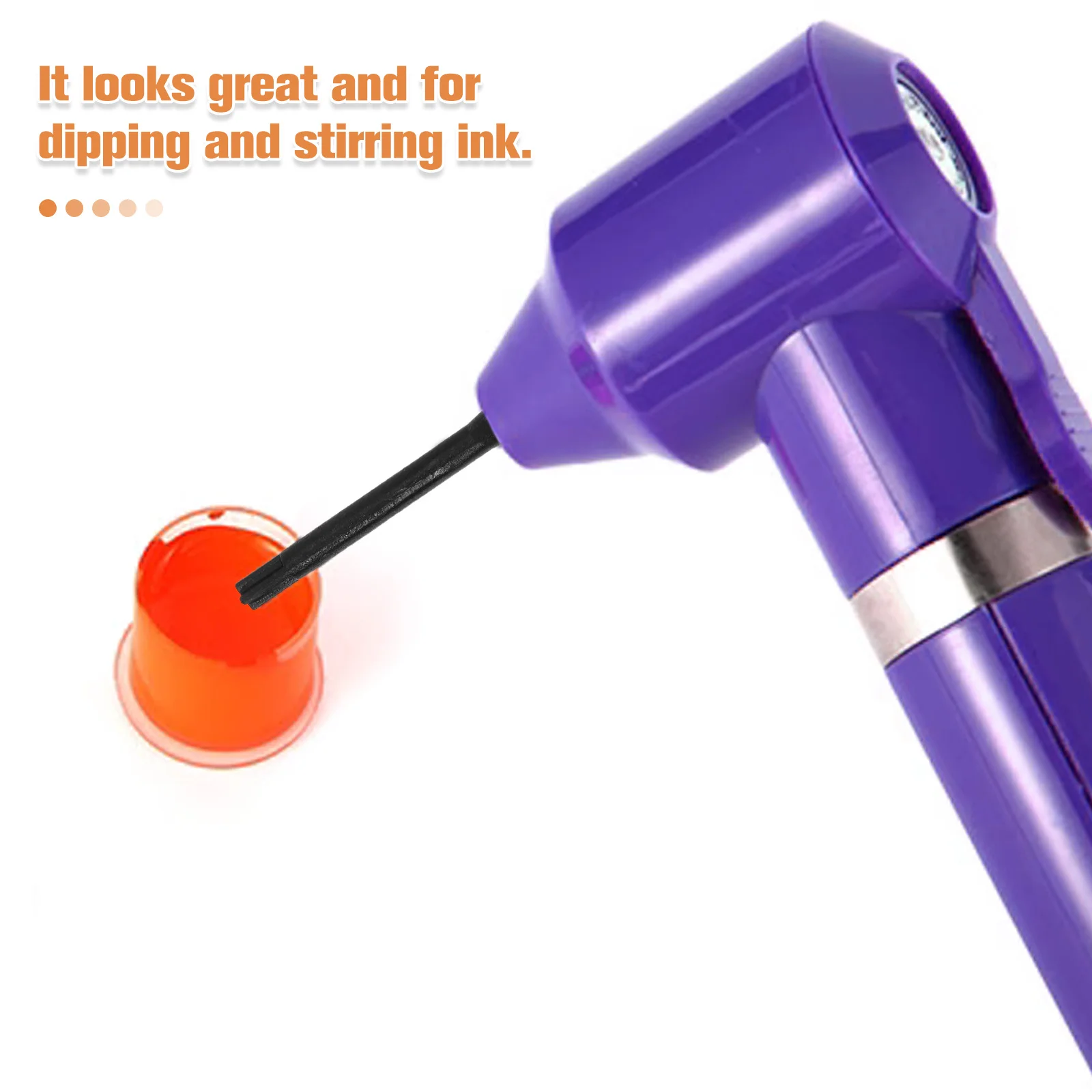 100 قطعة خلاط الصباغ المتاح ABS اثارة قضيب لغمس خلط الحبر خفيفة الوزن المهنية استخدام آلة التلوين