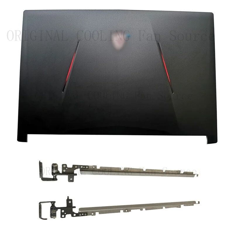 R+  New for MSI GL73 8RC 8RE MS-17C4 MS-17C5 MS-17C6 17.3in LCD Back Cover+Hinges