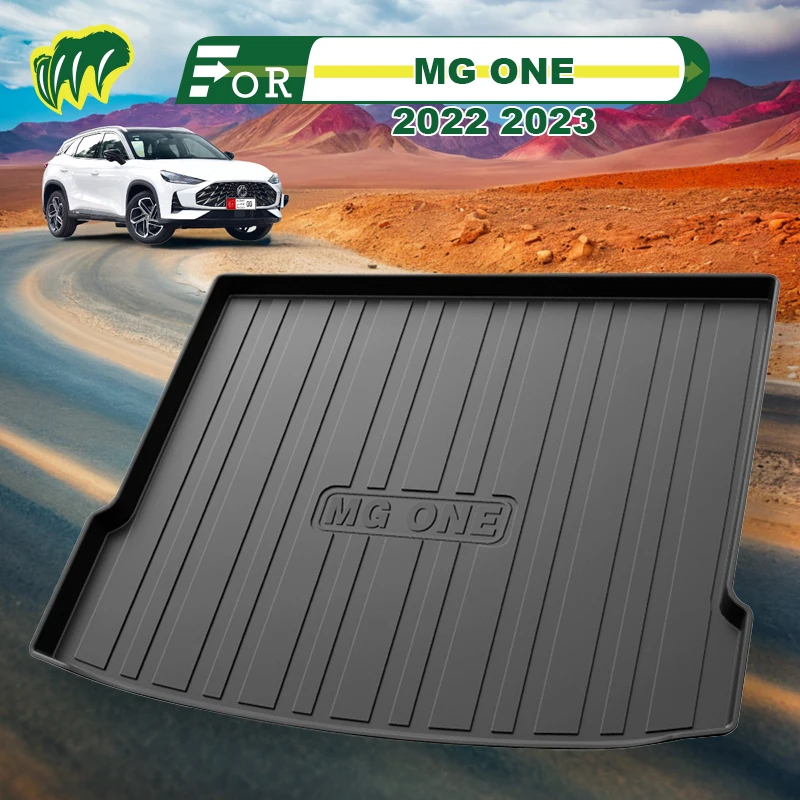 

For MG ONE 2022 2023 TPE Custom Fit Car Trunk Mat All Season Black Cargo Mat 3D Shaped Laser Measured Trunk Liners