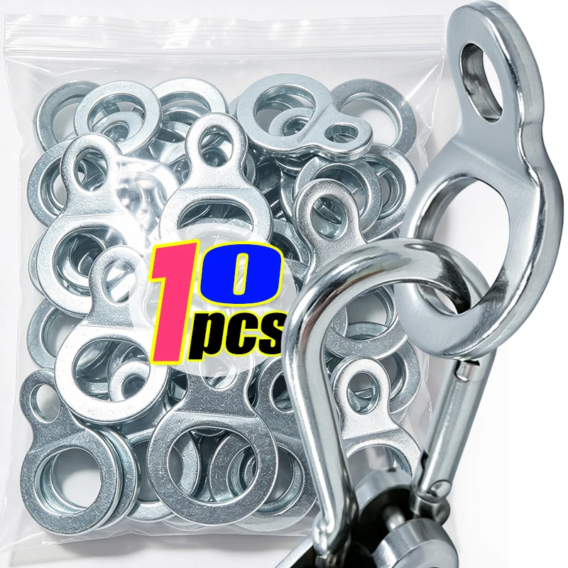 2/10pcs Motorcycle O‑Ring Strap Clips Heavy Duty Fastener for Motorcycle ATV All Terrain Vehicles Accessories
