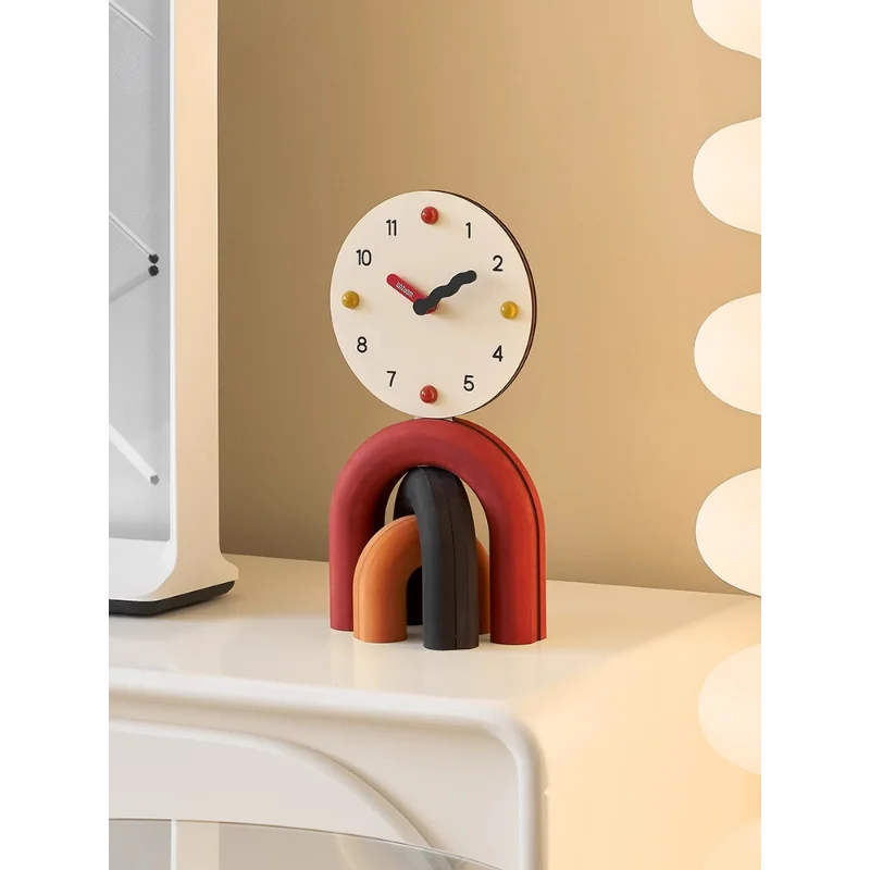 

Living room desktop ornaments, home accessories, creative and simple clock