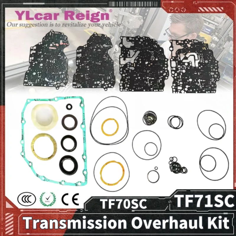 

TF70SC TF71SC TF72SC TF70 TF71 TF72 Auto Transmission Overhaul Oil Sealing Ring Repair Kit For Peugeot Citroen SUZUKI BMW Mini
