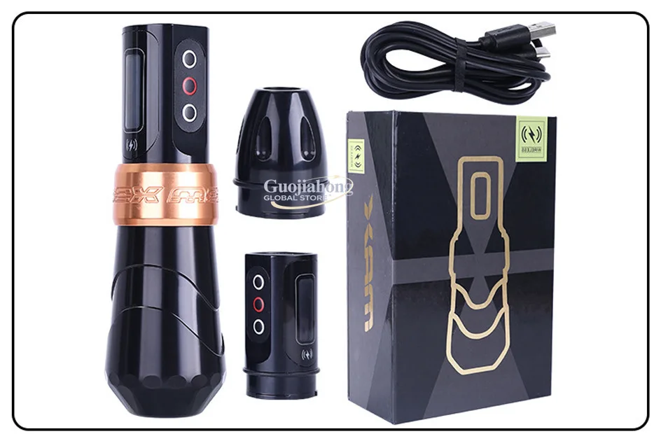 Hot-selling, wireless tattoo battery pen aluminum alloy multi-function long-lasting battery life tattoo pen