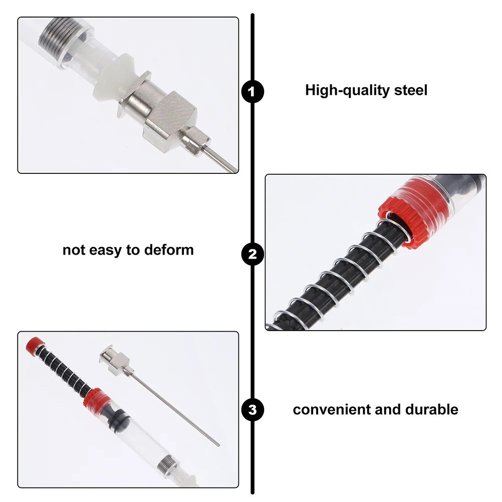 

6pcs Fountain Pen Converter Stainless Steel Plastic Universal School Supplies Refill Ink Tool Lightweight