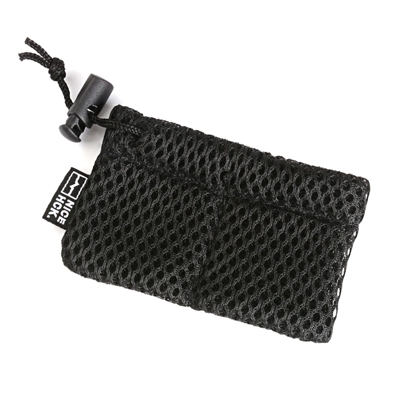 NiceHCK Black HIFI Earphone Mesh Carrying Bag Earbud Protection Pouch Rub Resistance USB Cable Elastic Organizer Accessories