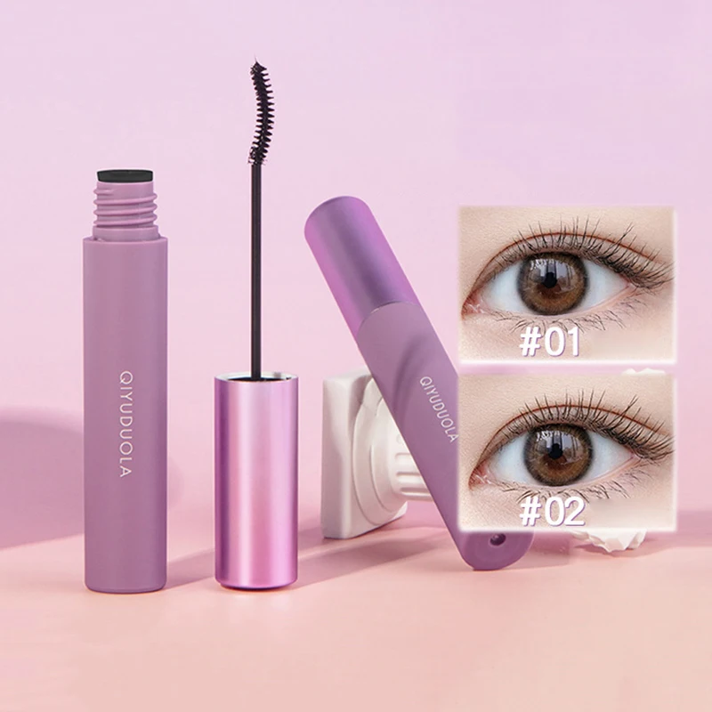 Mascara Liquid Lash Extensions,Natural Makeup Holding Slim Thick Curled Shaped Eyelashes Liquid Lash Extensions Mascara