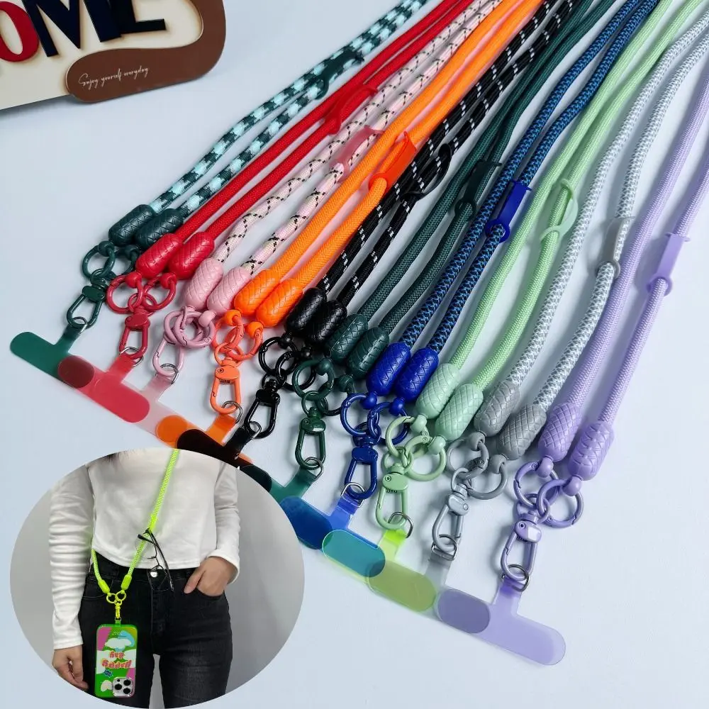 Universal Mobile Phone Hanging Rope Removable TPU Gasket Anti Loss Bag Pendant Detachable Anti Drop Crossbody Hanging Neck Rope