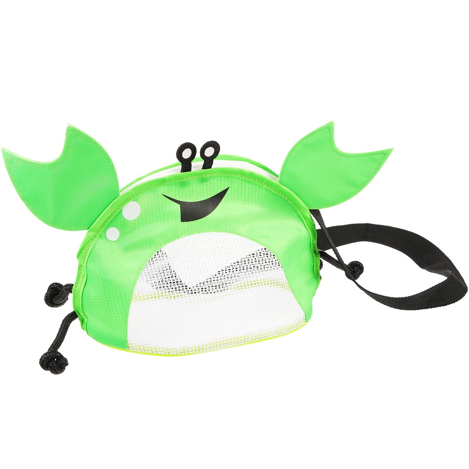 Borsa a conchiglia in rete da spiaggia per bambini Borse a conchiglia multifunzionali riutilizzabili per bambini con coulisse