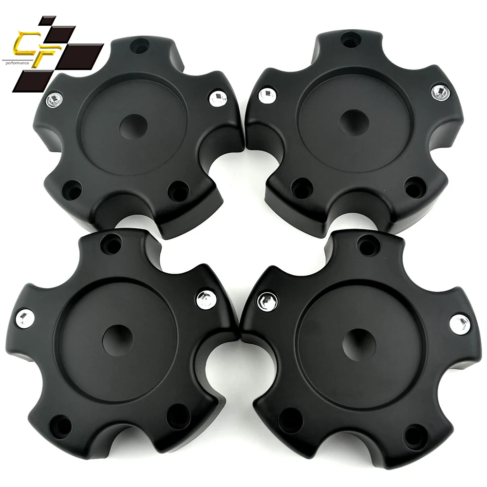 4 pcs 120mm 959 5 Lug Wheel Hub Cap For 308L121 LG0906-08 308L121-YB001 Rim Center Cover No Logo Refits Car Accessories Black