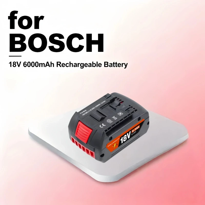 

Original 18V 6.0Ah Replacement Lithium Ion Battery For Milwaukee M18 Power Tool Batteries 48-11-1815 48-11-1860 ⚡