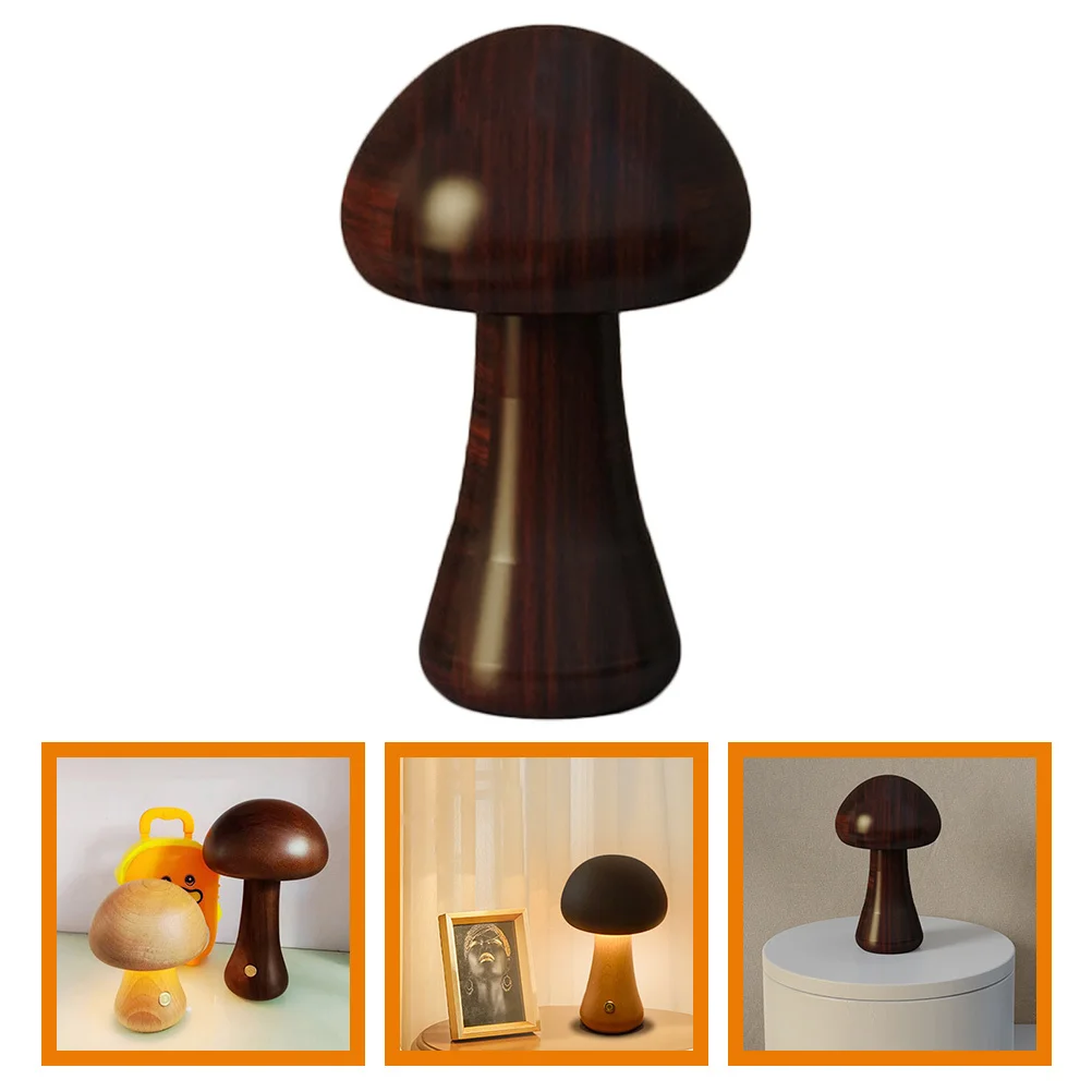 Paddestoel Nachtlampje Lamp Draagbare Slaapkamer Decoratie Warm Licht Oogbescherming Cartoon Uiterlijk Goede Cadeau Keuze
