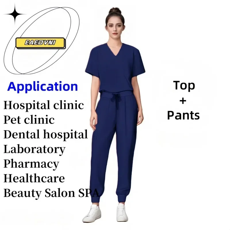 

Operating Room Medical Uniform Scrubs Hospital Working Scrubs Set Wholesale Medical Supplies Nurse Dental Surgery Suit Workwear