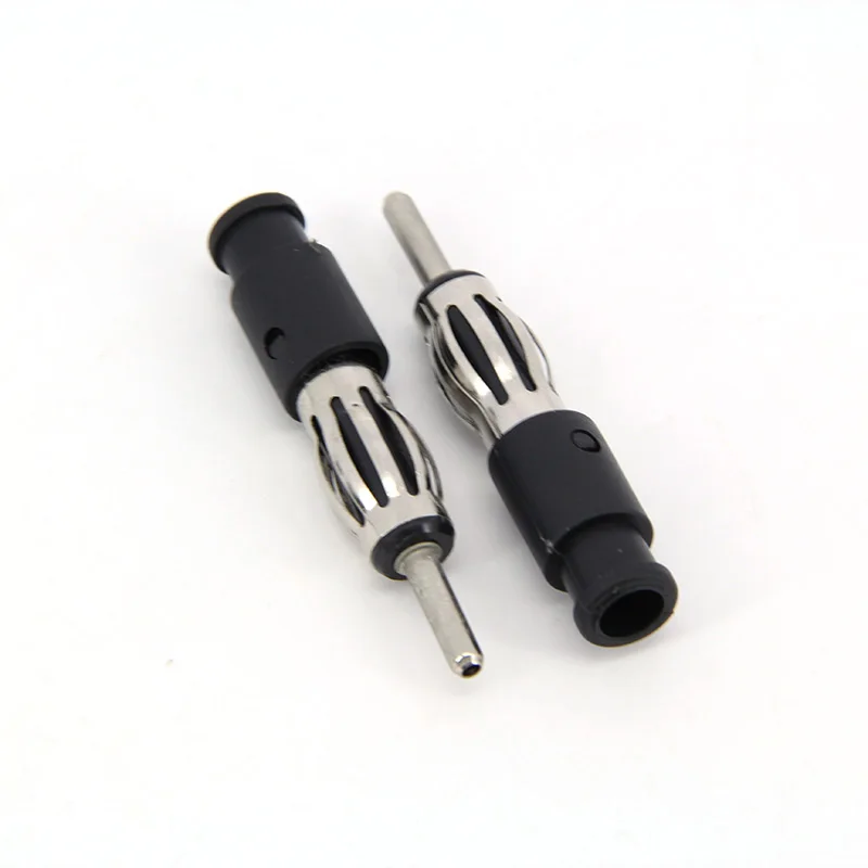 2/5Pcs Car CD Radio Male AM/FM Aerial Antenna Plug Repair Adapter Plastic Handle Connector For Car Radios Antennas A7