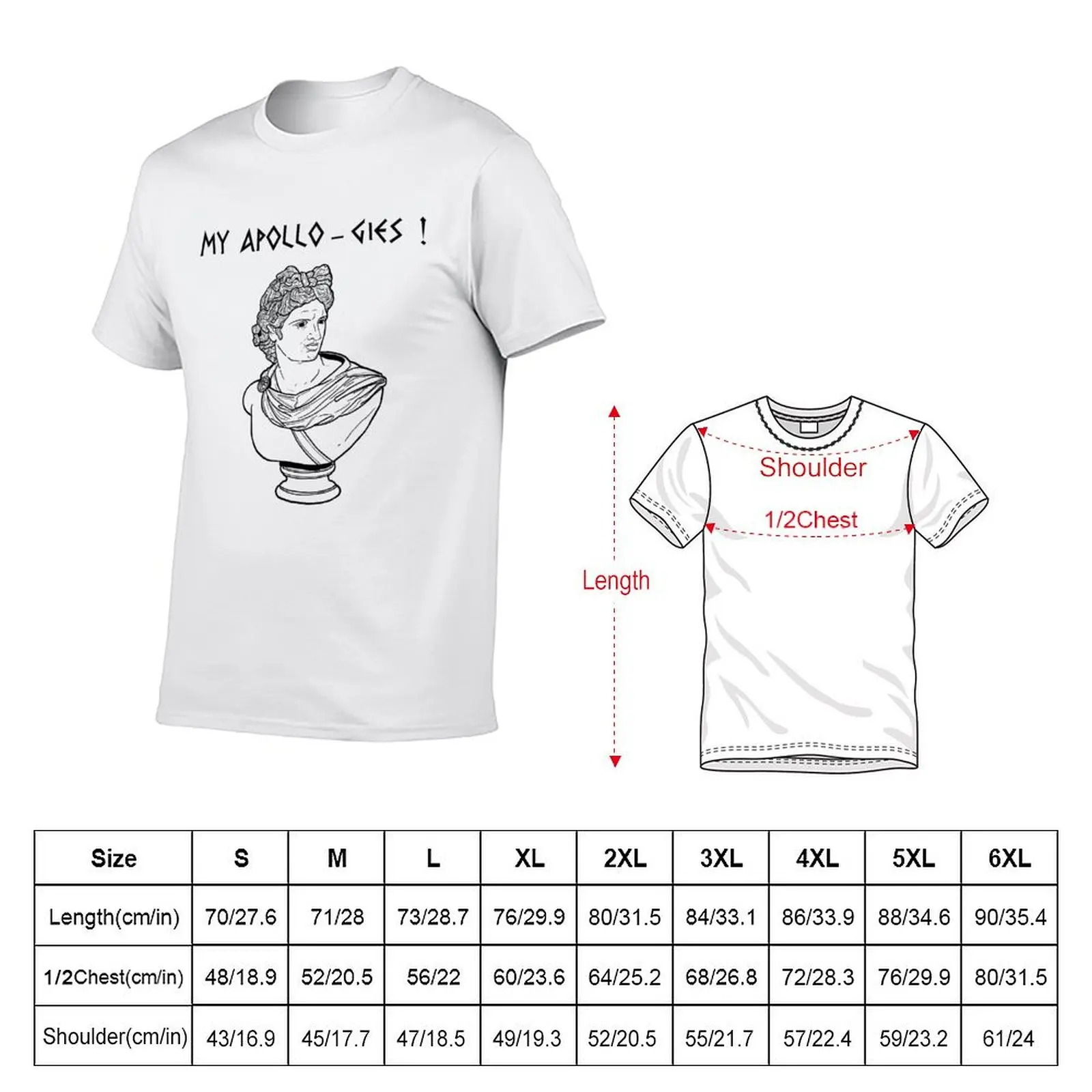 I’m sorry, my Apollo-gies! T-Shirt anime shirt luxury t-shirt mens t shirts