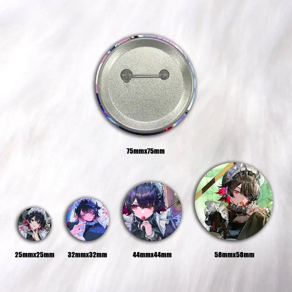 Game Ellen Joe Creative Round Button Badges Pin Brooch Backpack Jewelry Gift
