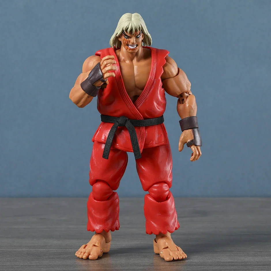 مقتنيات العاصفة The Final Challengers Violent Ken Evil Ryu PVC مجموعة شخصيات الحركة لعبة مجسمة هدية دمية