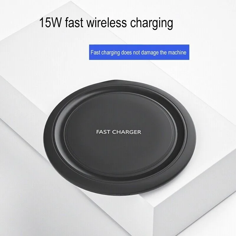 15W Qi Wireless Charger Pad+10w Type-c Receiver For Xiaomi Redmi Note 7 8 9 10 Pro 8T 9S 9T K20 K30 K40 Pro