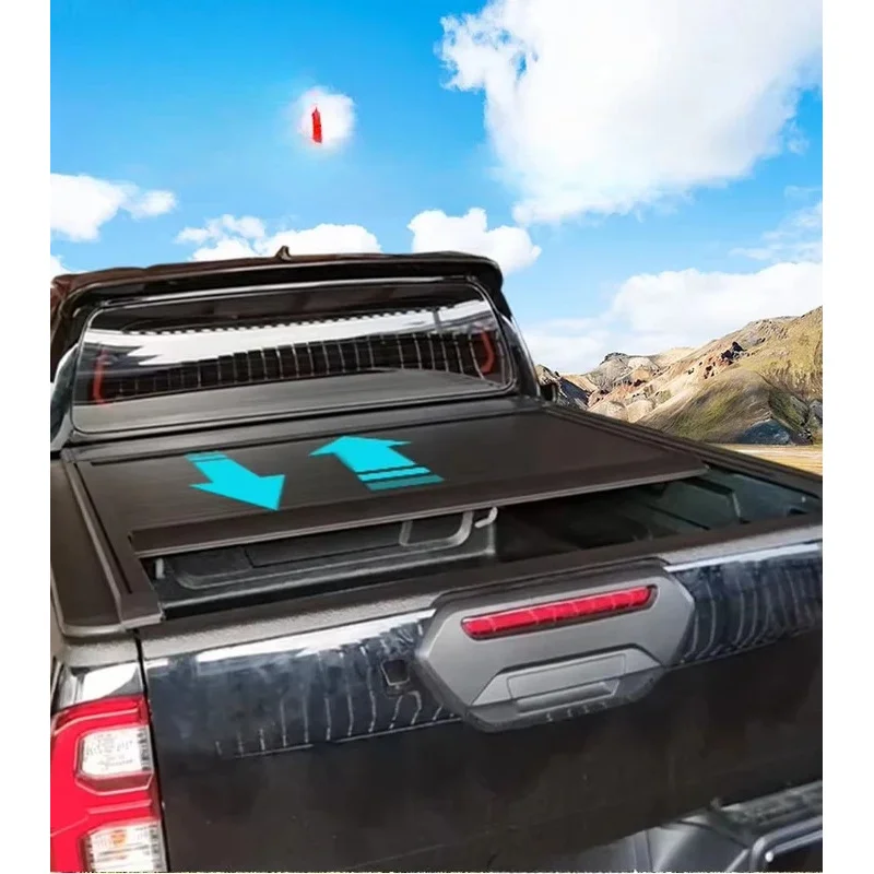 

Waterproof Electric Roller Shutter Tonneau Cover, Retractable Power Bed Lid for Hilux Revo 2015–2025