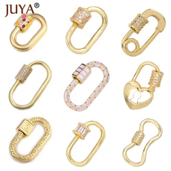 Juya DIY Accessories Jewellery Making Supplies for Necklace Bracelets Charms Clasps Chain Lock Hook keychain Jewelry  Materials
