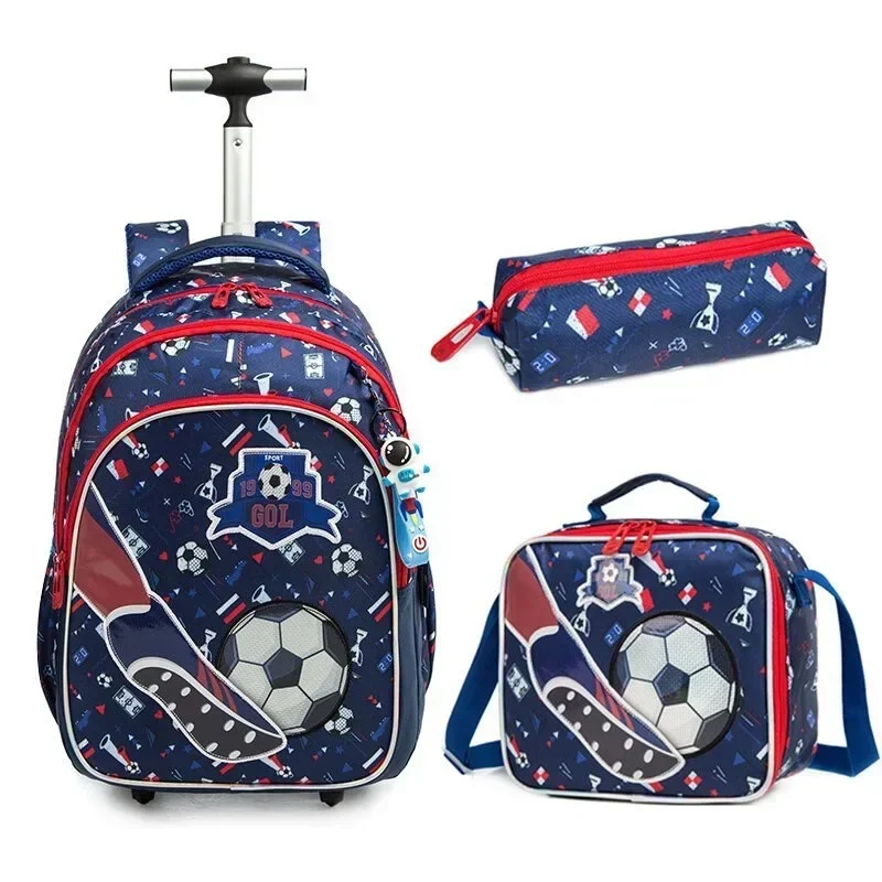 

Kids Trolley School Bag Rolling Backpack Kids Trolley Bag Boy School Backpack Wheeled Bag Children Trolley Backpack Wheels