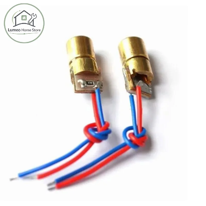 Mini Laser Pointer Diode 5V Module Adjustable Copper Head Laser Diod Circuit Sight For Electronics