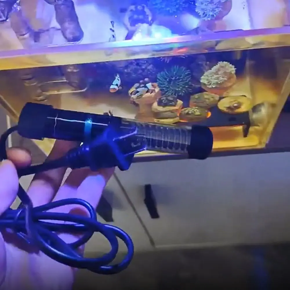 

26°C Fish Tank Thermostat 25W-75W Quartz Glass Fish Tank Heating Rod Automatic Thermostat Low Water Heater Fish Breeding