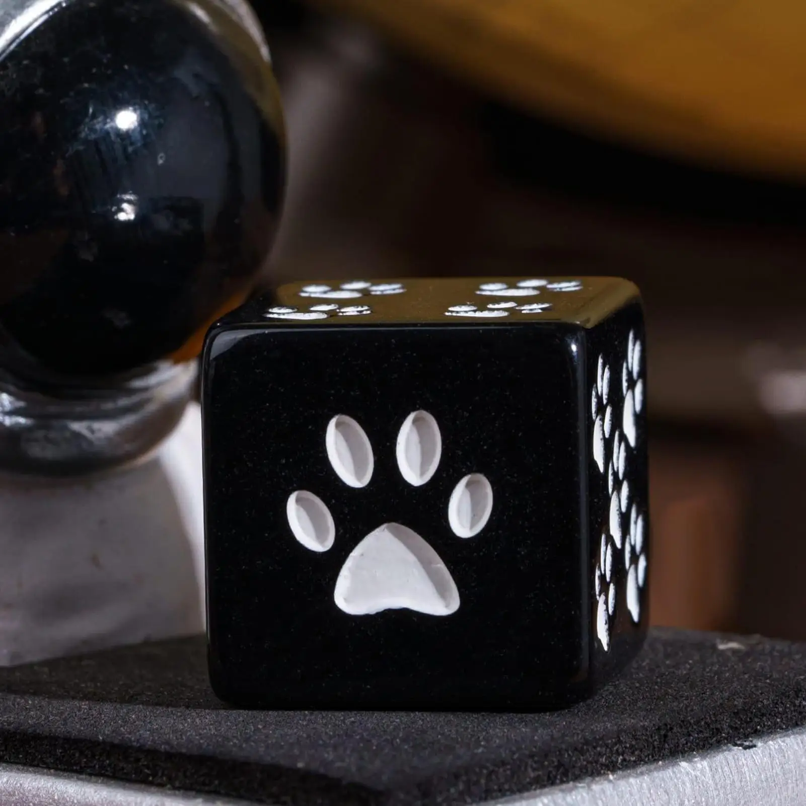 

Board Game Dice Prop Cute Group Activity Board Game Dice Prop Paw-Themed For Camping Home Picnic Dormitory Travel Family Friends