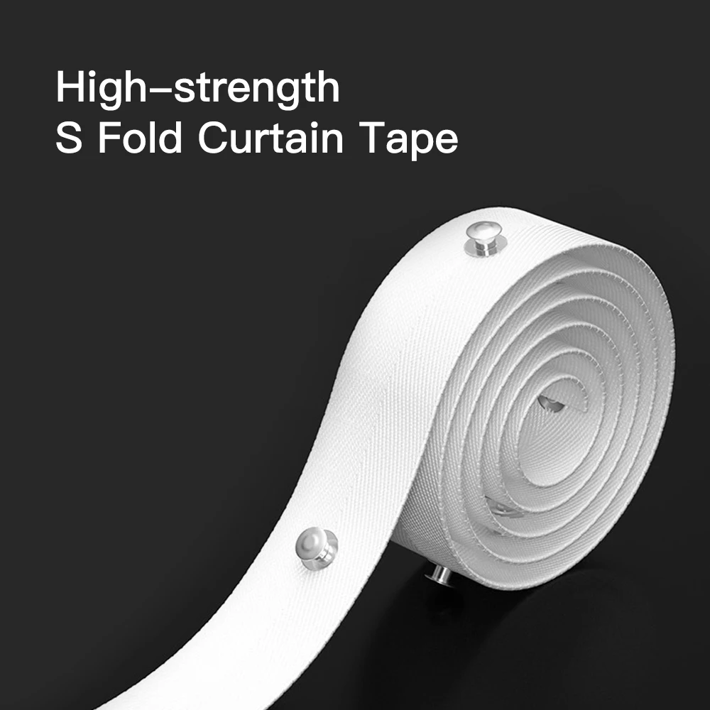 S Fold Snake Wave Curtain Heading Tape