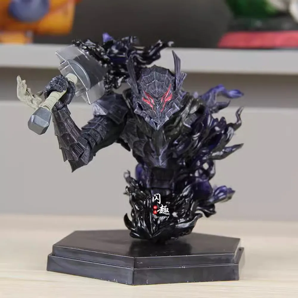 Berserk Anime Figure Guts Berserker Bust Armor Action Figurine Berserk Black Swordsman Statue Collection Model Toys Kids Gifts