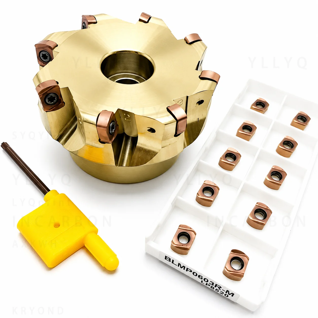 TEBL BLMP0603R Milling Cutter Head TFMBL Fast Feed CNC Milling Tool Carbide Inserts Hard Alloy Blade Machining Cutter