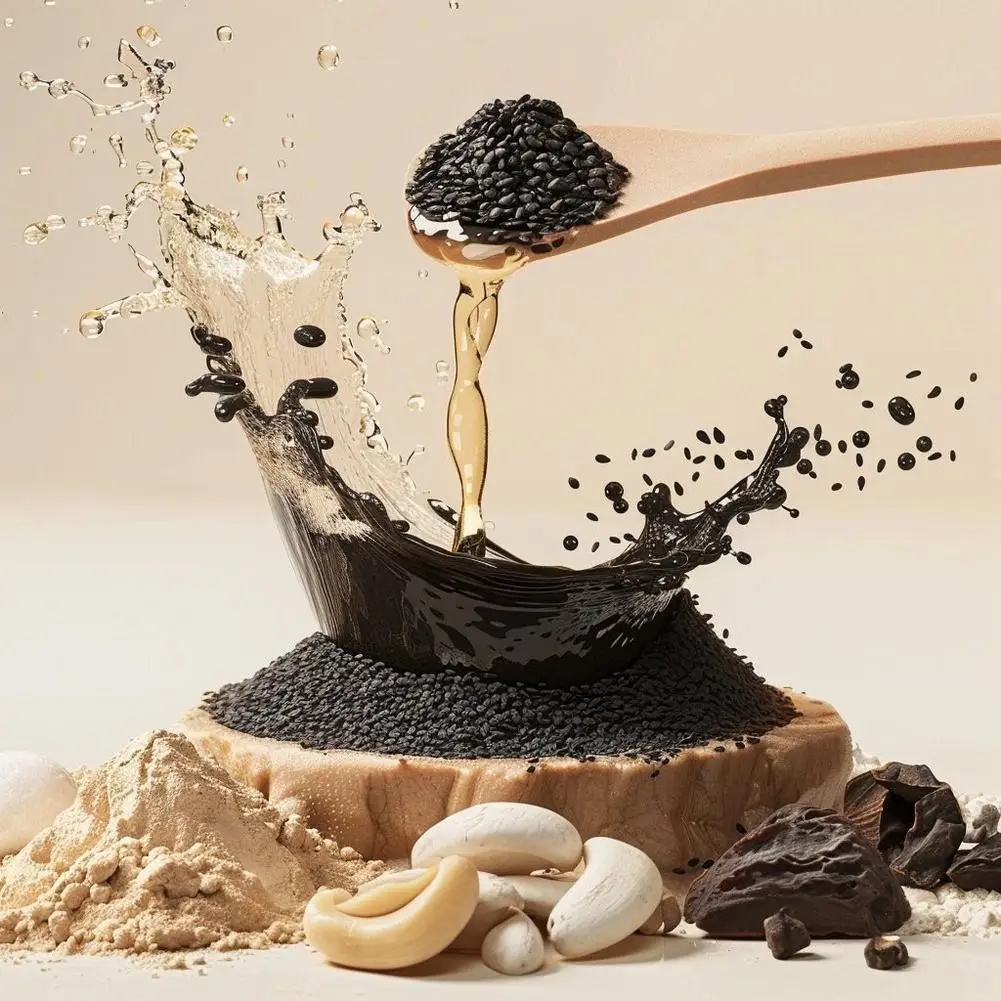 Hair Dye Shampoo Hair Darkening Deep Nourishing Black Hair Dye Shampoo Natural Herbal Dye Shampoo For Gray Hair - view 4
