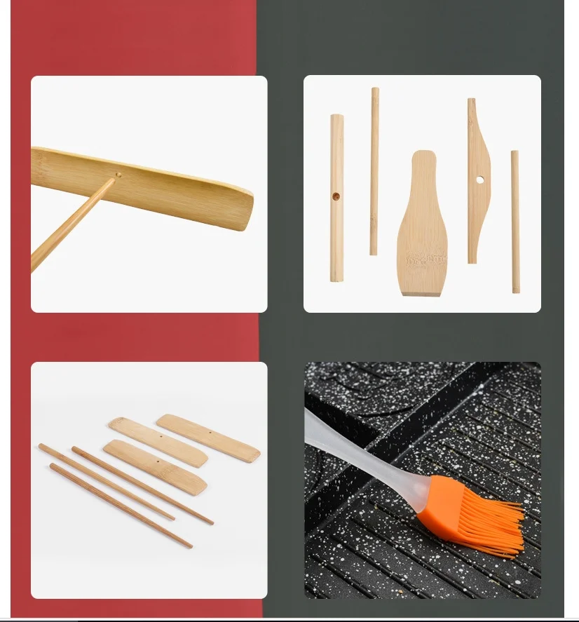 

2025 Wooden pancake rake household design egg pancake scraper bamboo dragonfly pancake fruit rake pancake push rod baking tool