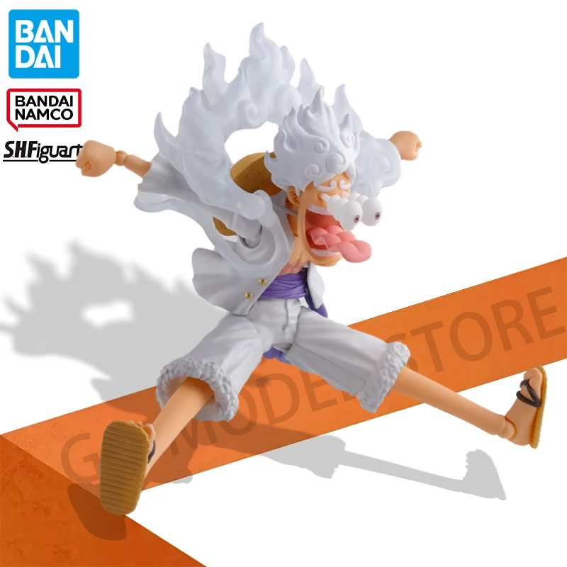 In Stock Original Bandai SHFiguarts Anime One Piece Monkey D. Luffy Gear 5 PVC Action Figure Collectible Model Toy Kids Gift