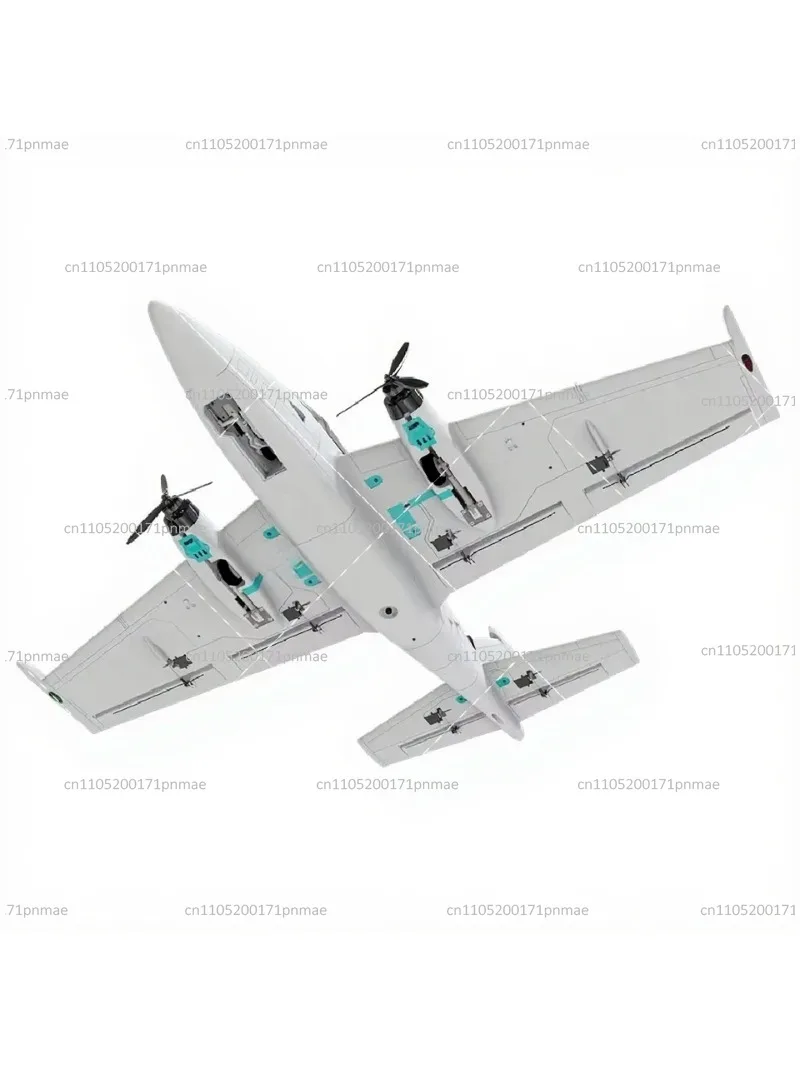 1270mm Wingspan RC Plane EPP Dual Motor FPV Aircraft Beginner Drone with 2km Remote Control Image Transmission