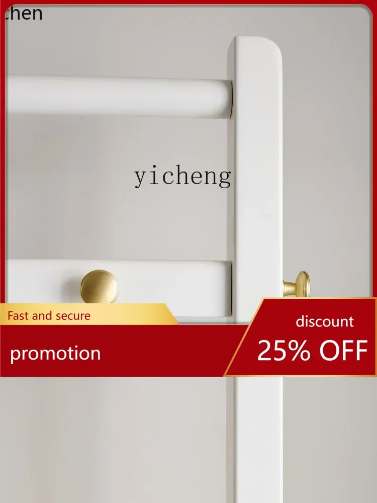 YFY  American light luxury solid wood coat rack floor-to-ceiling bedroom room master bedroom hanger