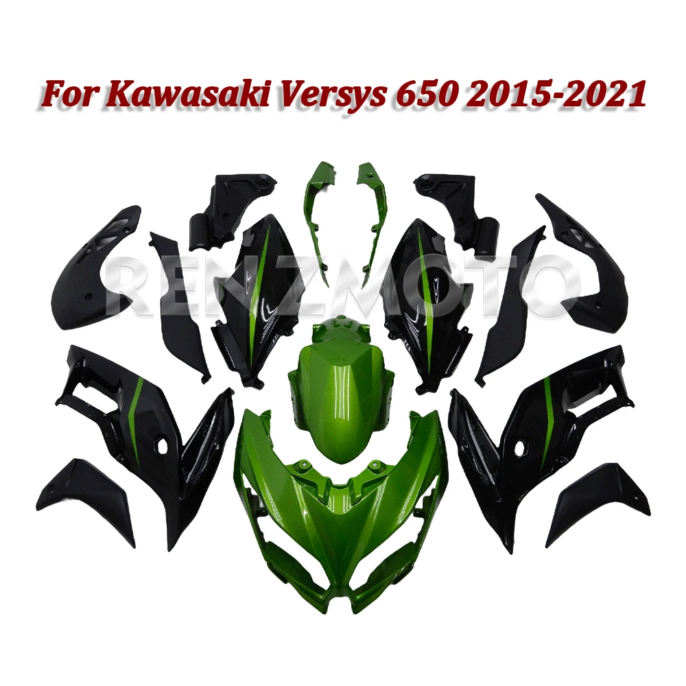 For Kawasaki Versys 650 2015-2021 New Motorcycle Fairing Set Body Kit decoration Plastic Guard Plate Accessories Shell Injection