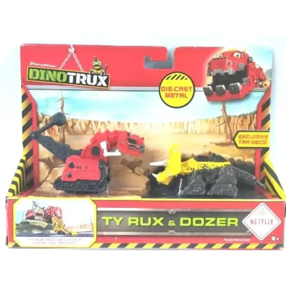 

With Original Box Dinotrux Dinosaur Truck Removable Dinosaur Toy Car Mini Models Children's Gifts Dinosaur Models