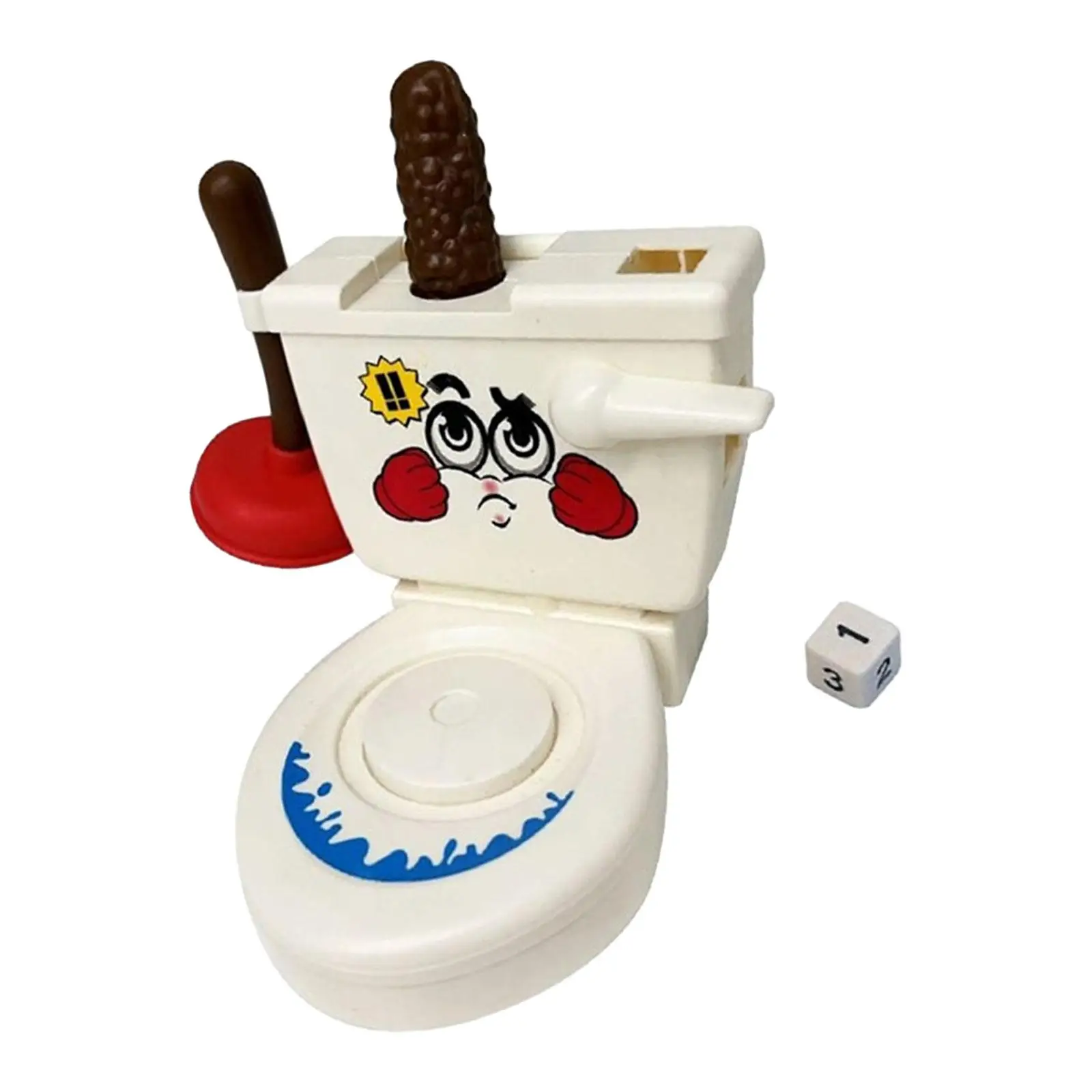 Simulated Toilet Ejection Poops Toilet Toilet Game Toy for Girls Boys Kid