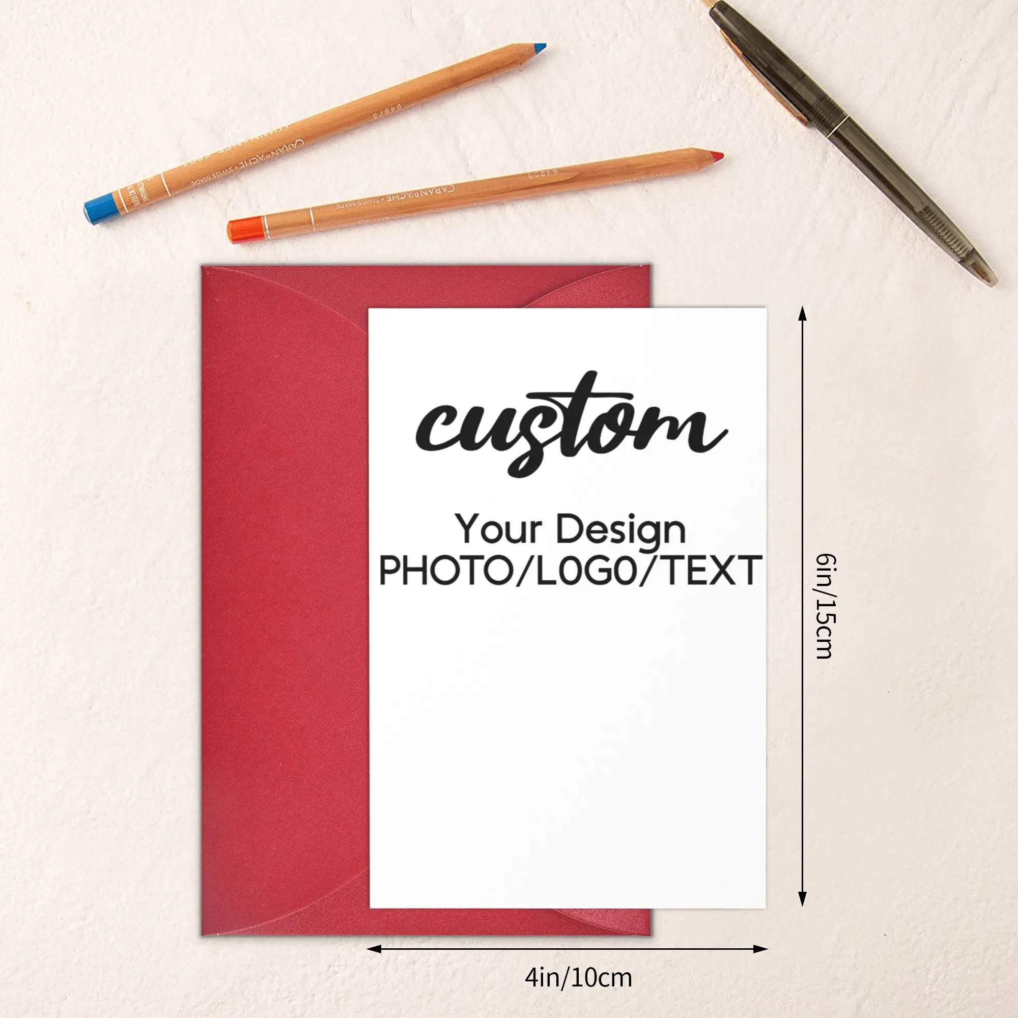 مغلفات مخصصة رسالة 1-10 قطعة تخصيص رسالة عيد الحب ، رسائل نعمة الصديق ، طباعة وثائق الشركة #4