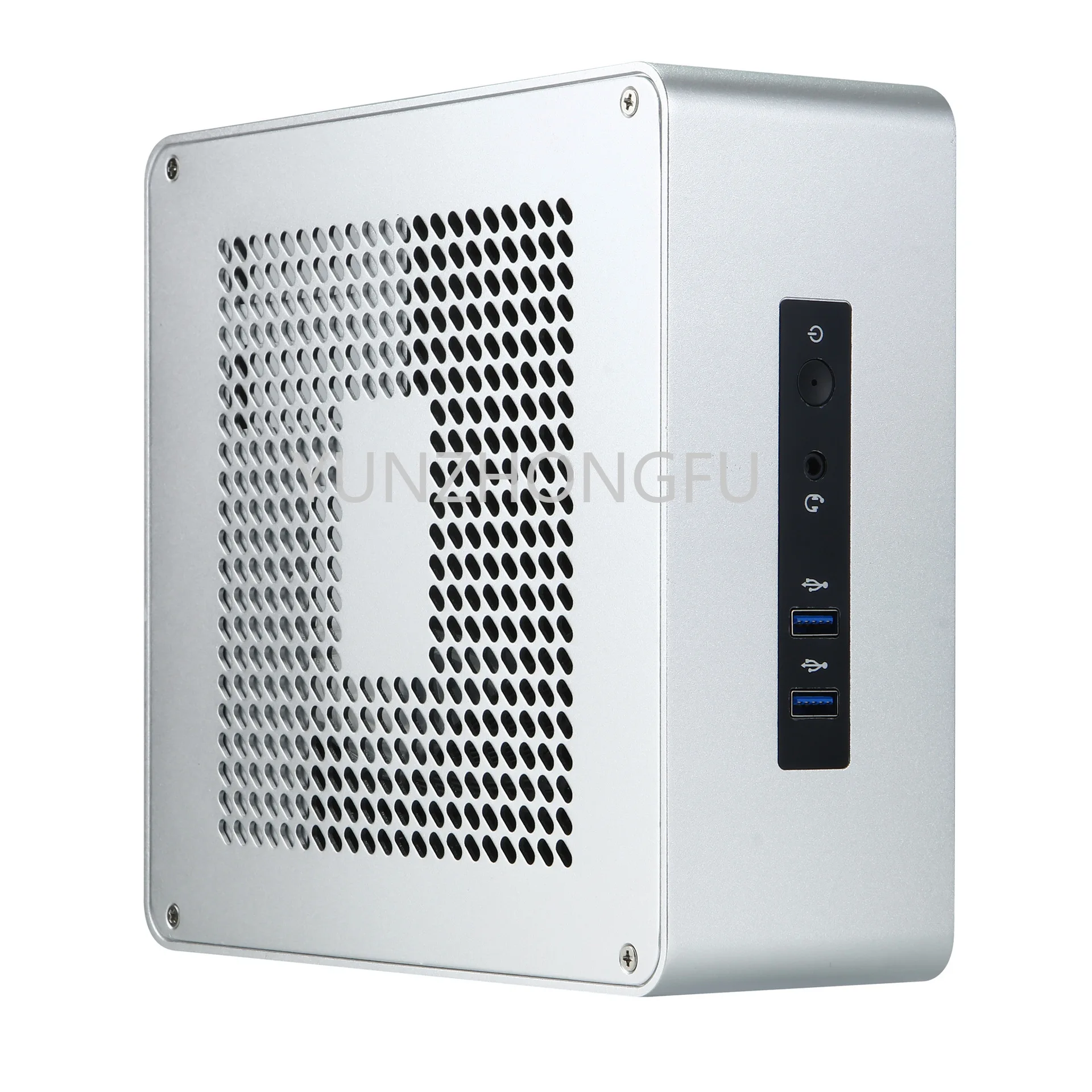 Ta80 Home Mini Computer Industrial Chassis Htpc Can Stand and Lie Support Itx Motherboard Ssd