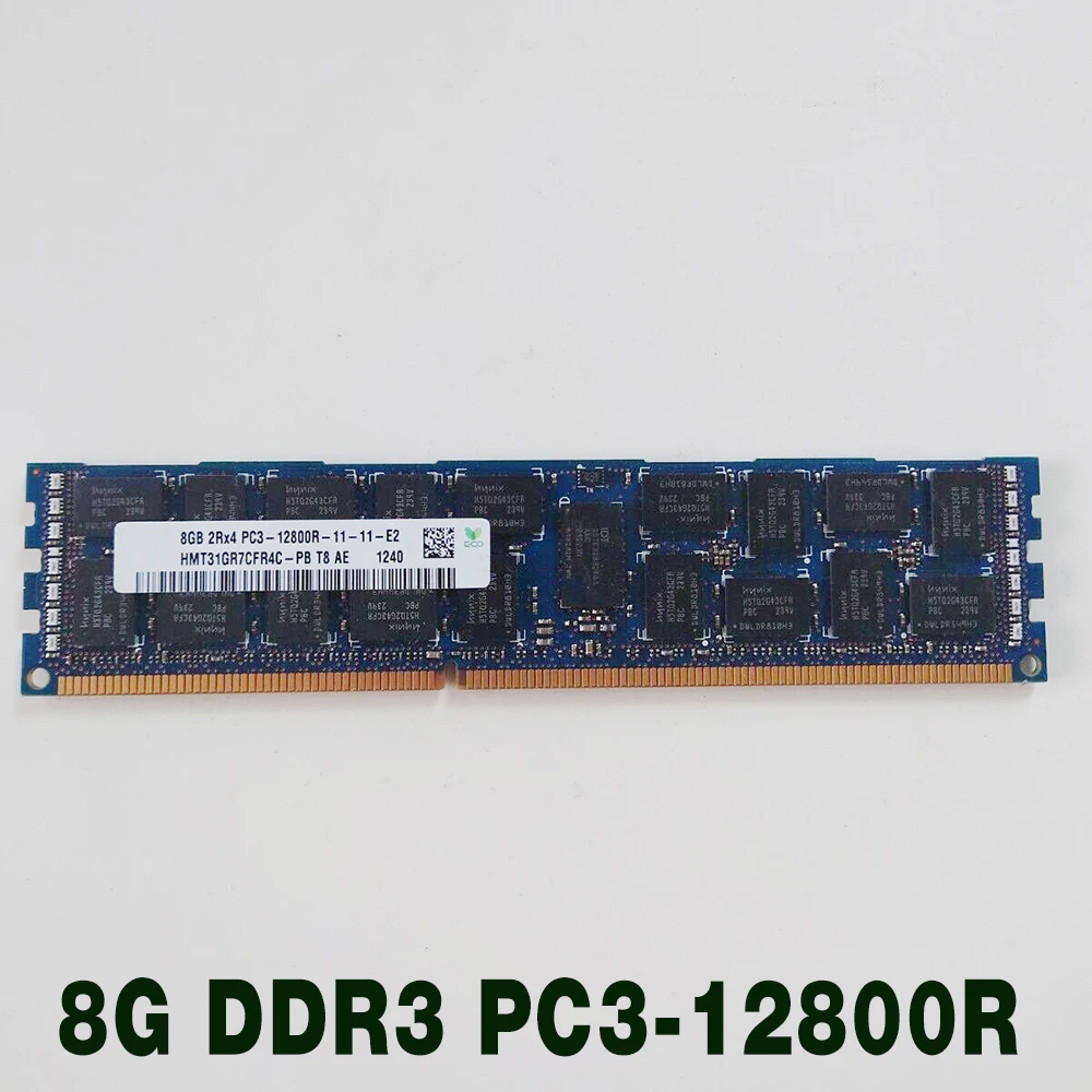 1 pcs 8GB 1600MHZ HMT31GR7CFR4C-PB DDR3 Memory For SK Hynix RAM High Quality Fast Ship 8G 2RX4 PC3-12800R