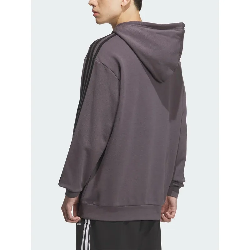 adidas Asymmetric Hem Y2K Hoodie Unique Cut High Street Fashion Thin Casual Long Sleeve TopKD1861 1PCS