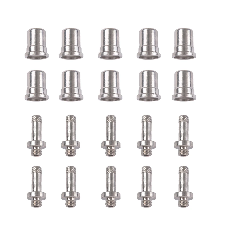 Welding Knight 20Pcs ME50 Consumables 10Nozzles With 10Electored Plasma Cutter Welder Torch