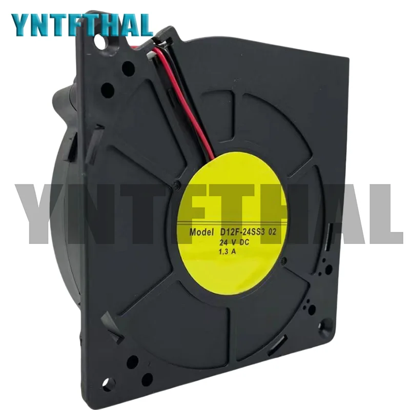 New D12F-24SS3 02 12032 1.3A 24VDC 12CM 120*120*32MM Cooling Fan