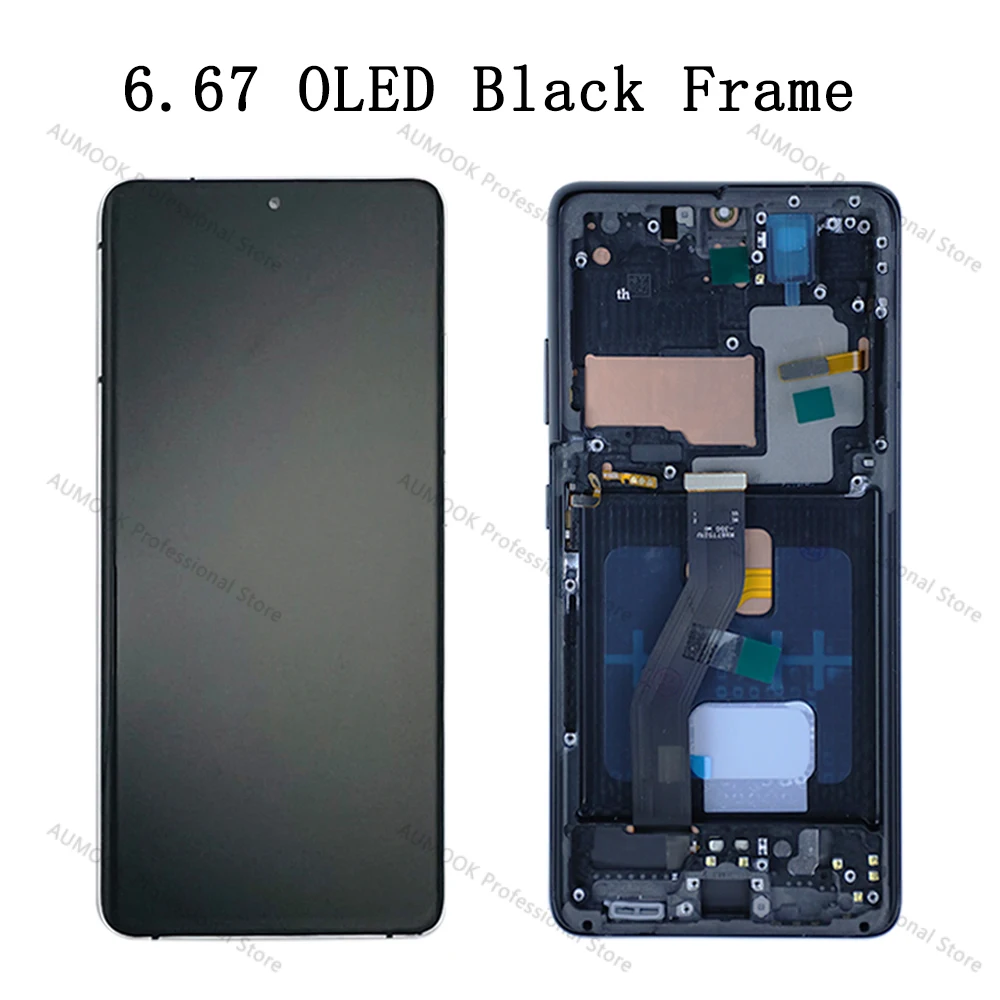 Pantalla táctil LCD Original Super AMOLED de 6,8 pulgadas para Samsung