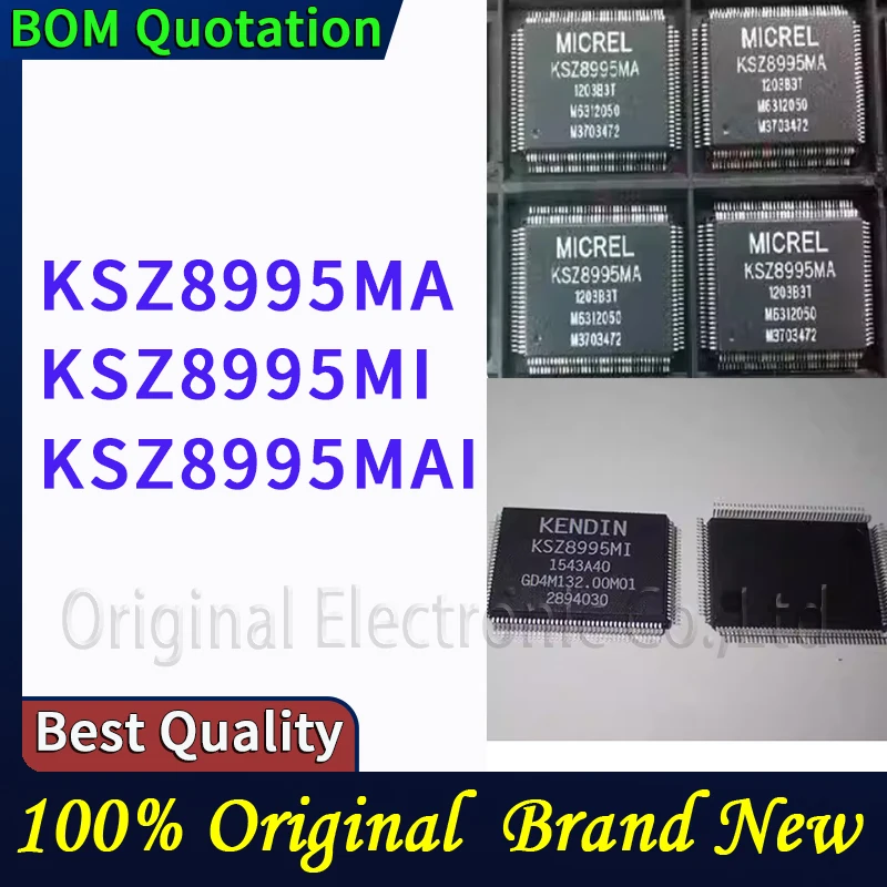 KSZ8995MA KSZ8995MI KSZ8995MAI  In stock Original Black PC shell