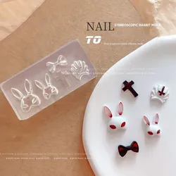 MO1-MO80  3D Acrylic Nail Mold for Nail Art Decorations Silicone Molds Nail Art Templates Pattern Mould Nails Art DIY