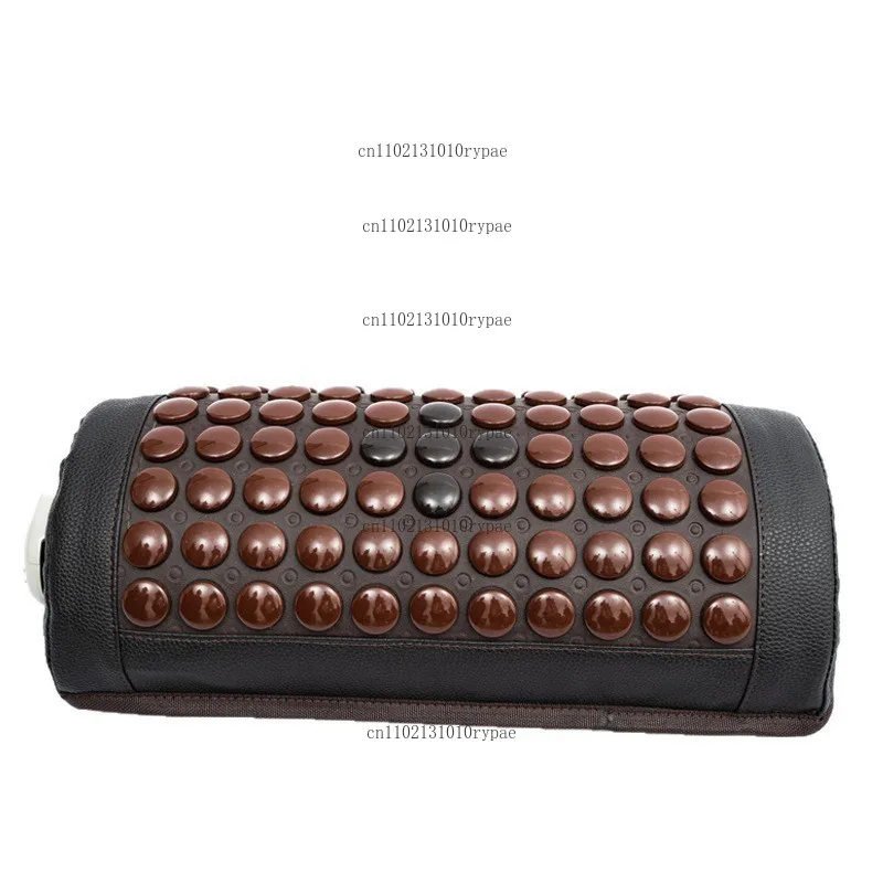 Jade and germanium stone pillow with memory foam and elastic rebound material, with heating function.