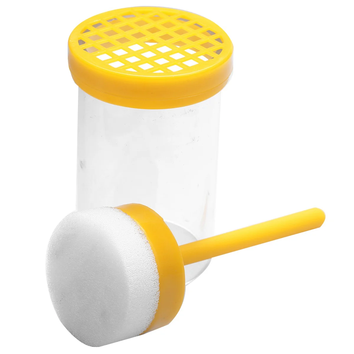 N18R 2X Plastic Queen Bee Marking Cage W/ Plunger Beekeeping Equipment Without Hurting It